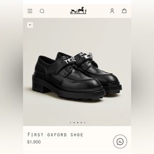 HERMES
FIRST OXFORD SHOE